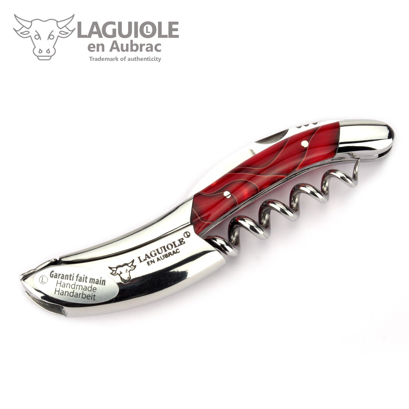Amazon | Laguiole en Aubrac Sommelier Knife, red Synthetic Resin